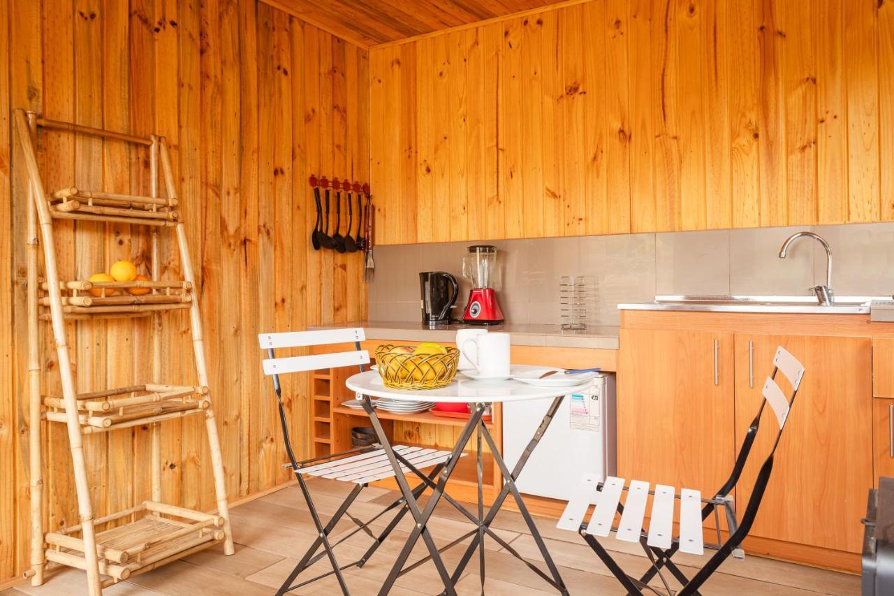 Cabana En Tunquen Con Parrilla, Fogon, Piscina Y Bosque Kültér fotó