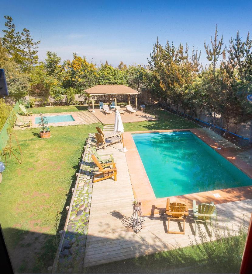 Cabana En Tunquen Con Parrilla, Fogon, Piscina Y Bosque Kültér fotó