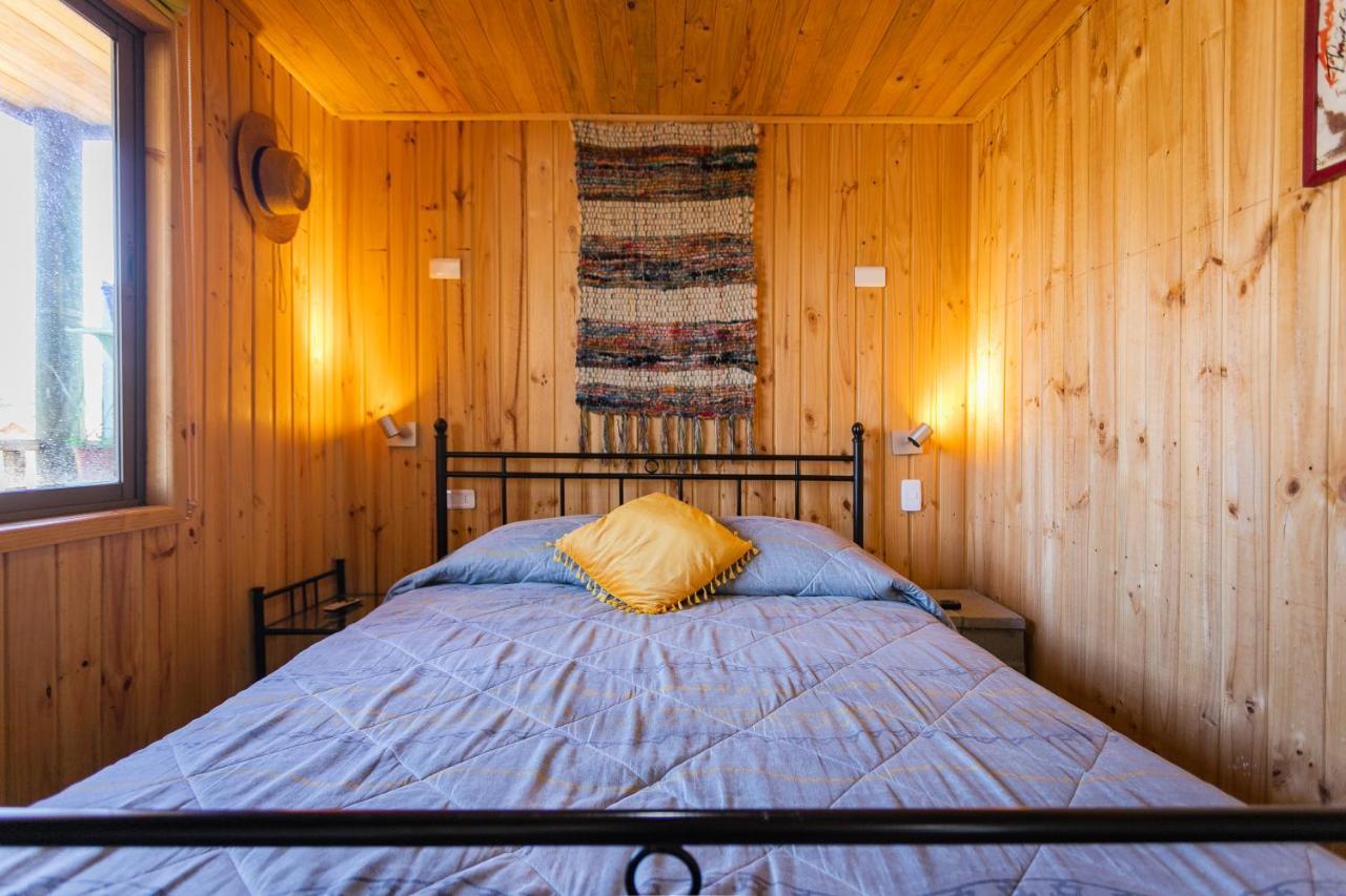 Cabana En Tunquen Con Parrilla, Fogon, Piscina Y Bosque Kültér fotó