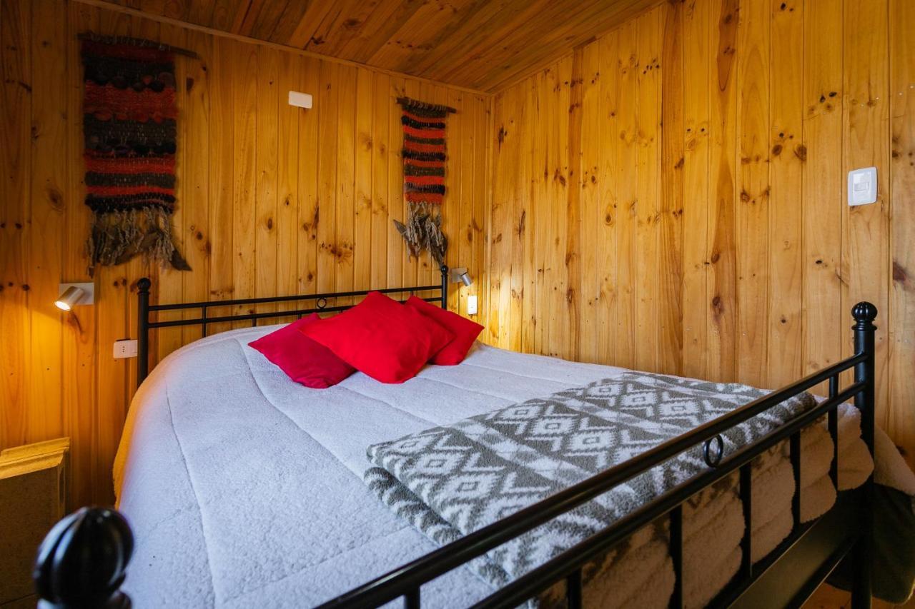 Cabana En Tunquen Con Parrilla, Fogon, Piscina Y Bosque Kültér fotó