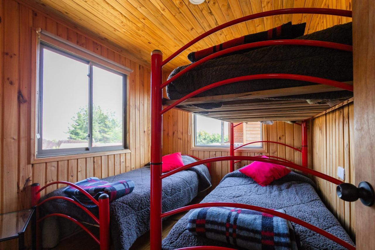 Cabana En Tunquen Con Parrilla, Fogon, Piscina Y Bosque Kültér fotó