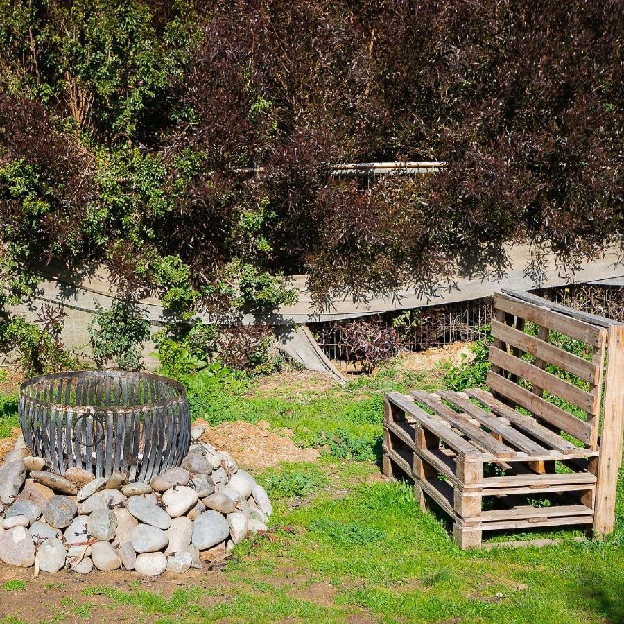 Cabana En Tunquen Con Parrilla, Fogon, Piscina Y Bosque Kültér fotó
