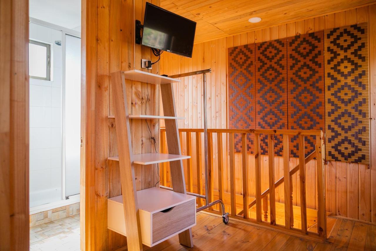 Cabana En Tunquen Con Parrilla, Fogon, Piscina Y Bosque Kültér fotó