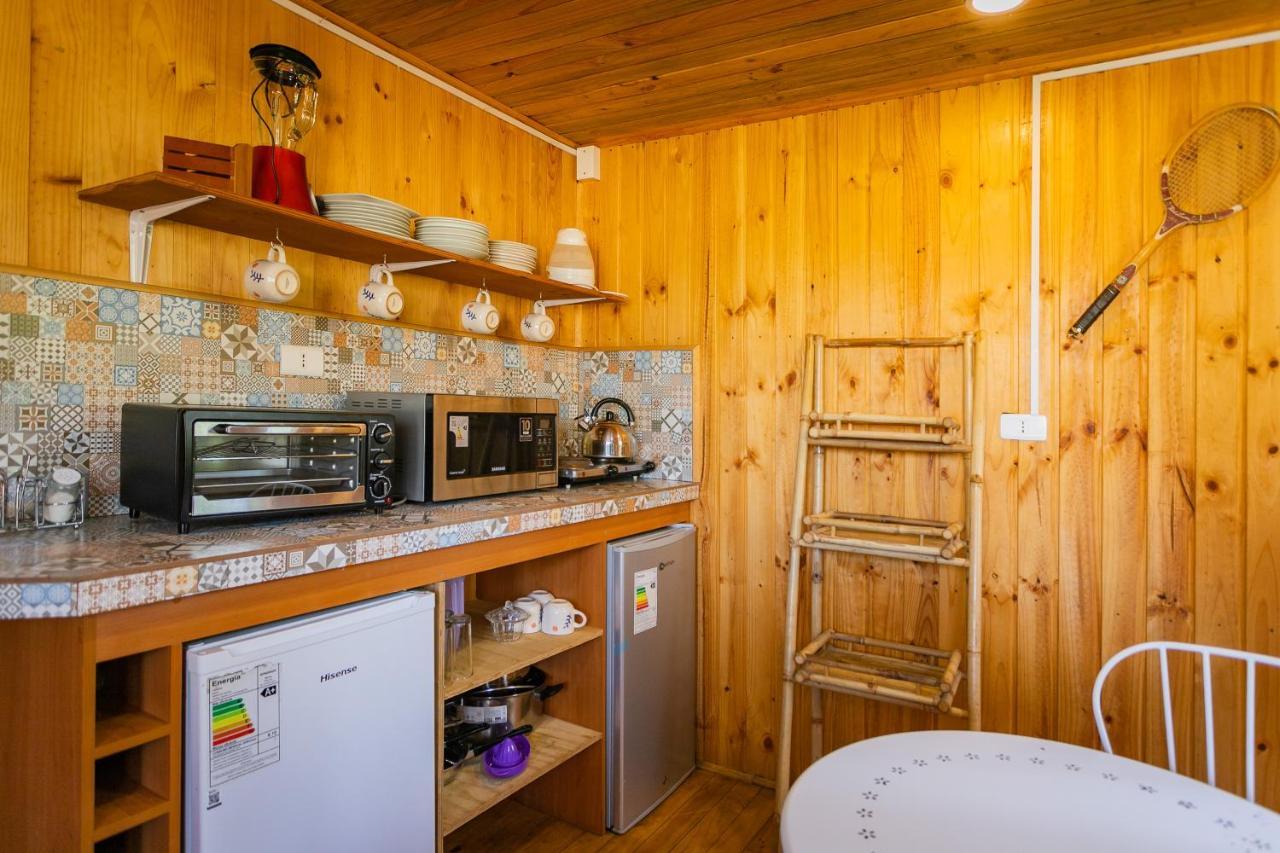 Cabana En Tunquen Con Parrilla, Fogon, Piscina Y Bosque Kültér fotó