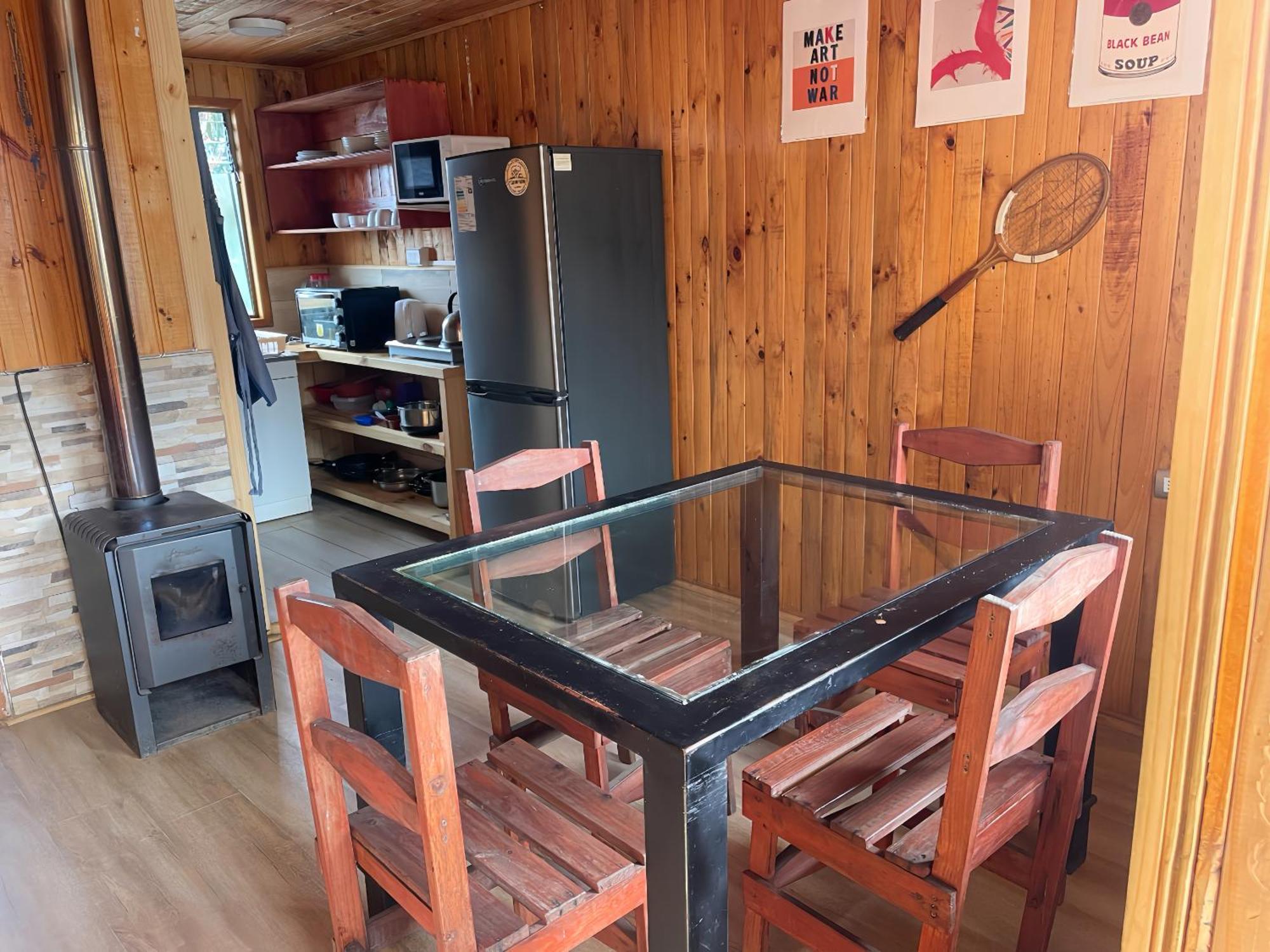 Cabana En Tunquen Con Parrilla, Fogon, Piscina Y Bosque Kültér fotó